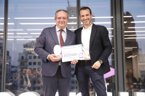 Castilla-La Mancha recibe un premio por la simplificación y modernización del proceso de gestión y control del gasto en la Junta de Comunidades