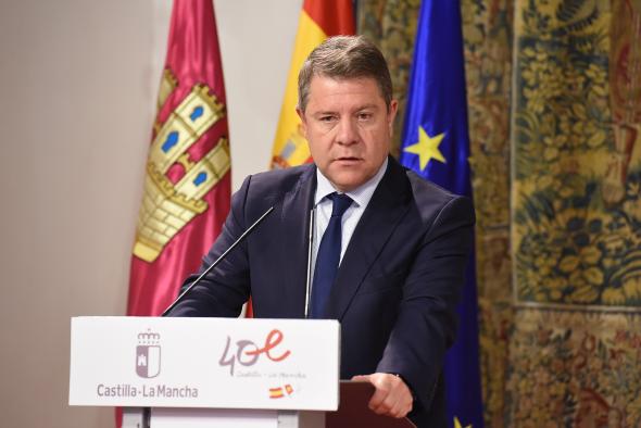 Castilla-La Mancha insta al Gobierno de España a “modificar de urgencia las reglas de explotación del trasvase” fijadas en el nuevo Plan del Tajo