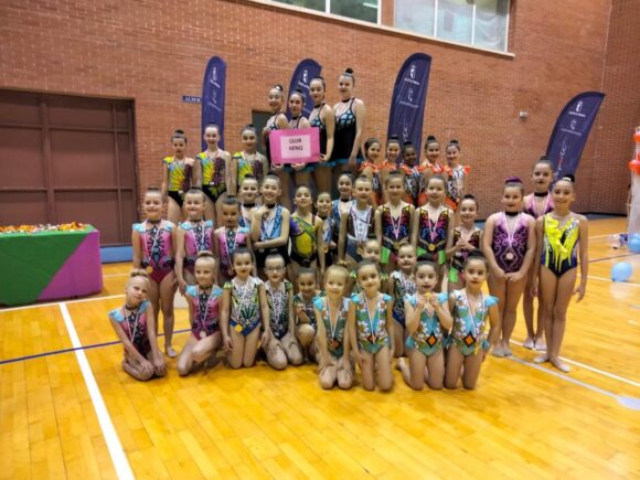 El CD Ritmo K en Q campeón provincial de Gimnasia Rítmica.