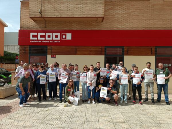 CCOO ha salido a la calle en las cinco provincias para exigir más prevención y un derecho real y efectivo a la salud laboral