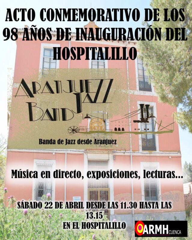 El sábado 22 de abril Acto Conmemorativo de los 98 años de la Inauguración del Hospital Santa Emilia de Tarancón