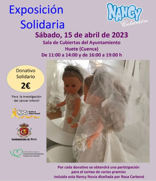 Exposición de muñecas Nancy’s este sábado en la Jornada de Puertas Abiertas