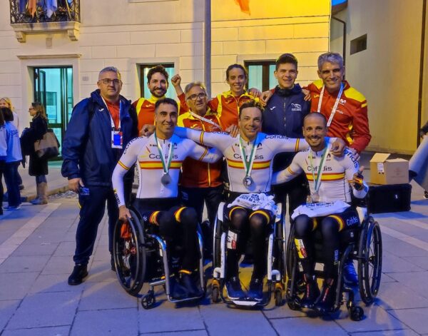 Luis Miguel García Marquina, medalla de Plata con la selección española en Team Relay en la ultima jornada con una actuación decisiva del taranconero