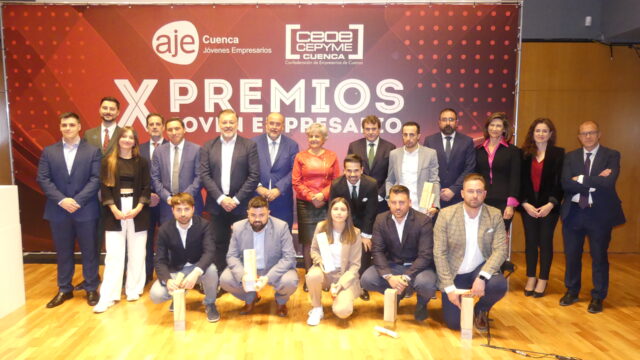 Ángel Vicente Minaya, de Agróptimum Group, Premios Joven Empresario AJE Cuenca en su décima edición