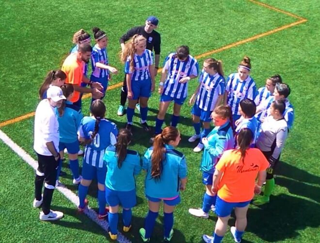 Hat trick de Angela y el gol de Laura para una importante victoria del equipo femenino de la EFB Jesús de la Ossa en la Liga Regional Grupo I