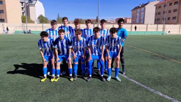 Buenas vibraciones para el encuentro del equipo Juvenil B de la EFB Jesús de la Ossa en el grupo V que recibe en el Estadio Municipal al quinto clasificado, CDE Yuncos A.