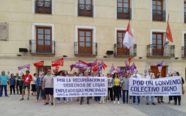 El equipo de Gobierno del Ayuntamiento de Tarancón atiende a la movilización de su plantilla y se abre a negociar el convenio colectivo