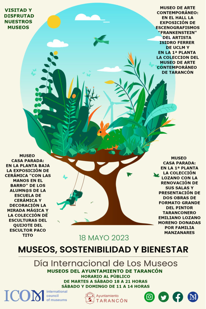 El Ayuntamiento de Tarancón celebra el próximo 18 de mayo jueves el día internacional de los Museos con sendas exposiciones