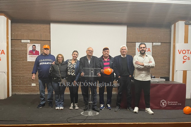 Ciudadanos Tarancón ha celebrado esta tarde un acto público en el salón de actos de la Casa de la Cultura