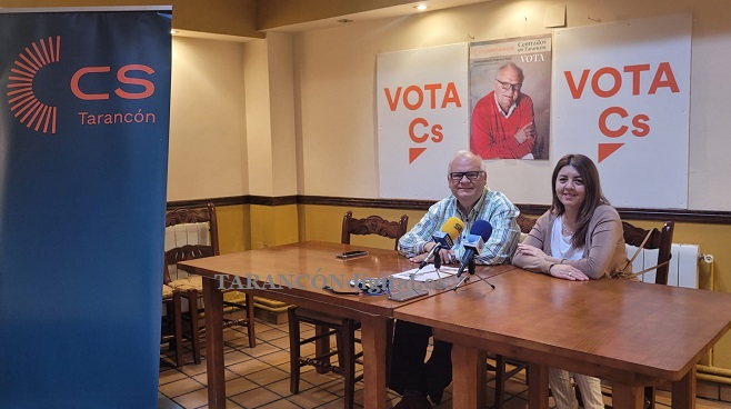 Ciudadanos Tarancón propone en la recta final de campaña «un proyecto viable para gente joven, estudiantes y turismo que puede ser determinante»