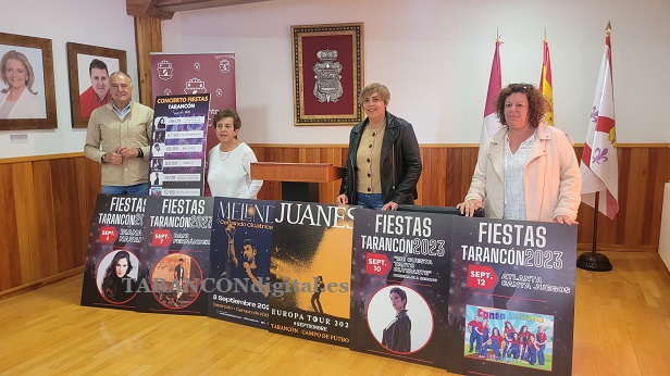 Diana Navarro, Dani Fernández, Melendi y Juanes son algunos de los conciertos que se podrán disfrutar en las Fiestas Patronales de Tarancón 2023