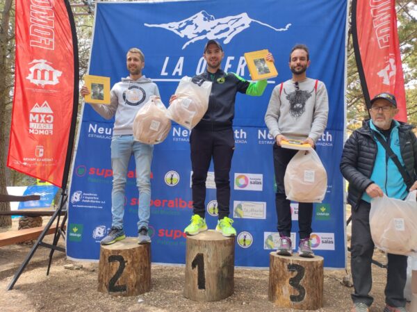 Daniel Caballero obtiene la primera posición de la categoría Senior en la Osera Trail