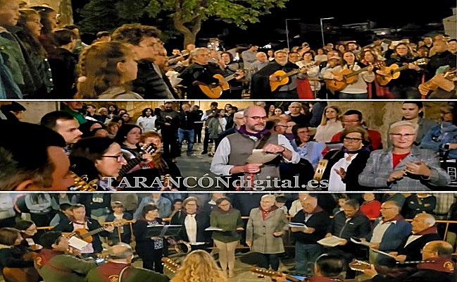 Los niños y niñas protagonizan los cánticos en la noche de Mayos en Tarancón