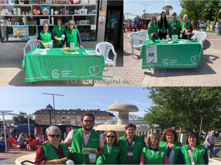 Tarancón se une a la cuestación nacional a favor de la lucha contra el cáncer con la colocación de dos mesas petitorias