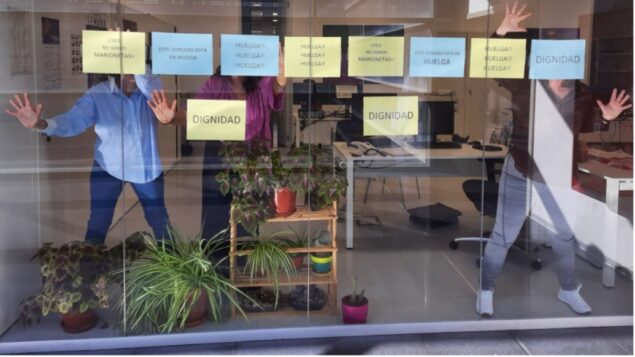 La huelga indefinida de los trabajadores/as de Justicia comienza con un seguimiento del 80 % en Castilla-La Mancha