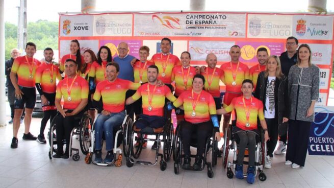Luis Miguel García Marquina se corona de nuevo como campeón de España Mh3 ciclismo Adaptado tanto en Contra reloj como en ruta.