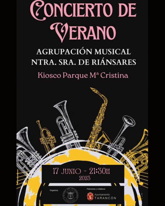 La Banda de Música de Tarancón ofrece mañana sábado el concierto de verano en el kiosco del Parque María Cristina