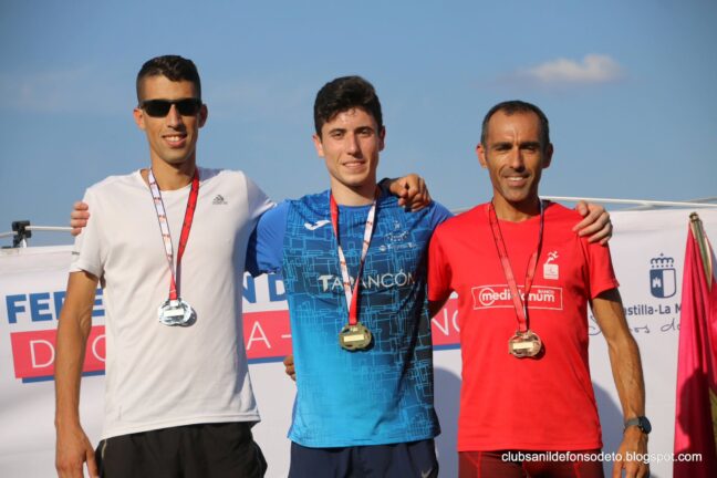 El atleta del CD Atletismo Tarancon (Sub 20) se proclamó campeón de Castilla la Mancha de 1500 metros (Absoluto) en Ciudad Real.