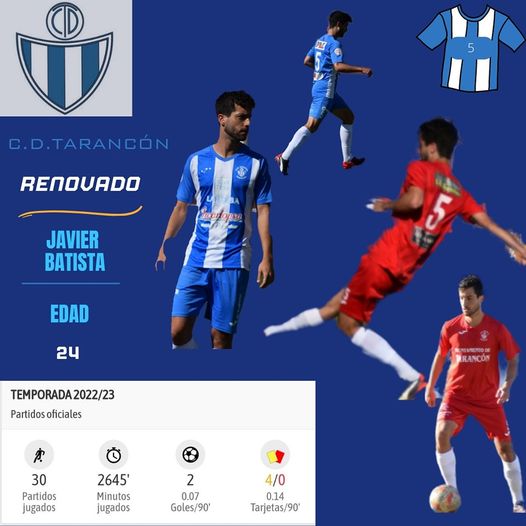 Javier Batista Negrín “Batista”, también sigue en el proyecto blanquiazul