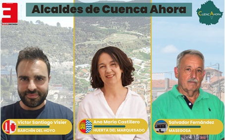 Cuenca Ahora confirma 3 alcaldías y 9 concejales de España Vaciada en la provincia de Cuenca uno de ellos en Tarancón