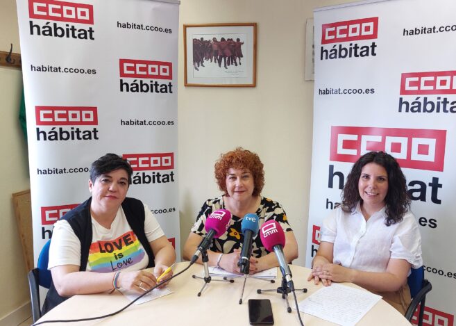 CCOO del Hábitat redobla esfuerzos en CLM para prevenir los riesgos del calor extremo y de la sílice cristalina, “el nuevo amianto” causante de silicosis o cáncer