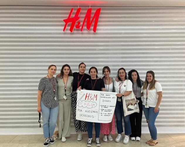 La primera de las dos primeras jornadas de huelga completa en H&M supone el cierre del establecimiento de Cuenca