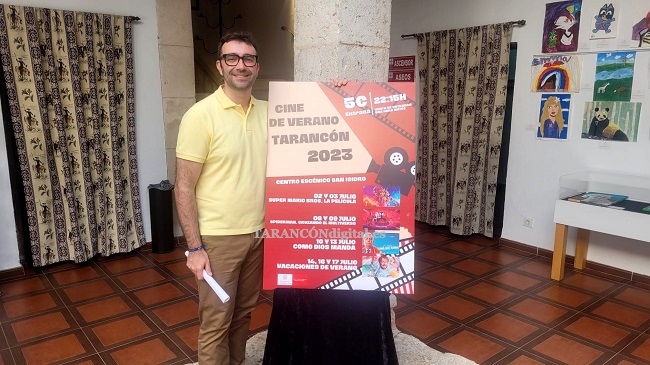 Más de 2.900 espectadores disfrutaron del cine de verano en Tarancón durante el mes de julio