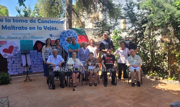 La Residencia de Mayores San Ramón y La Milagrosa de Tarancón reivindica el Día mundial de la toma de conciencia del abuso y maltrato en la vejez