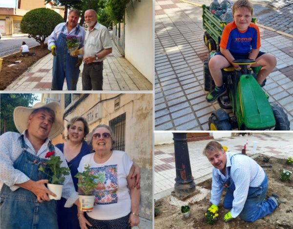 Todd Blomerg : «La iniciativa de replantar el Paseo de la Estación de Tarancón, está siendo todo un éxito y no estamos en contra de que las mascotas pasen por los jardines»