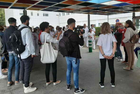 UGT pide reforzar los sistemas de alerta y seguridad de los profesionales de la Sanidad
