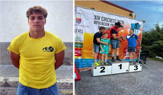 Dos deportistas de Tarancón, con excelentes resultados el fin de semana.