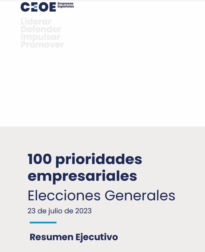 Ceoe Cepyme Cuenca reclama al próximo gobierno las 100 prioridades empresariales