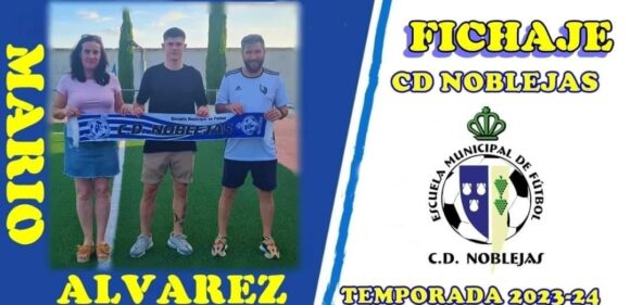 El CD Tarancon de Jorge Cañete, asegura que Mario Álvarez, ha sido cedido al CD Noblejas para la próxima temporada.