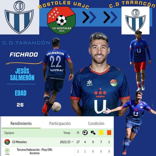 Jesús Salmerón “Salme” ultimo fichaje confirmado por el club blanquiazul