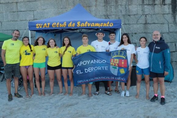 Guardavidas de Cuenca y SVAT Tarancón, metieron dos socorristas en finales del XXXV Campeonato de España Absoluto de Salvamento y Socorrismo.