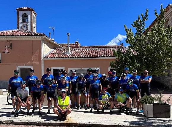 La Unión Ciclista Tarancon celebró el”Día de la Sierra” con mas de una treintena de ciclo deportistas.