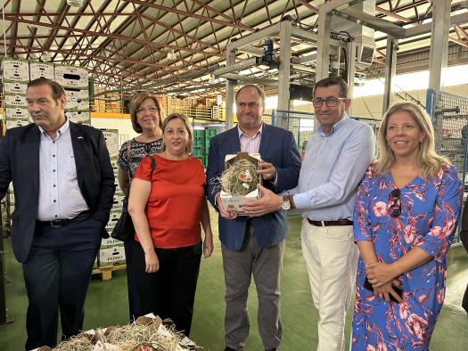 Castilla-La Mancha destaca el liderazgo de la región en la producción de melón y sandía