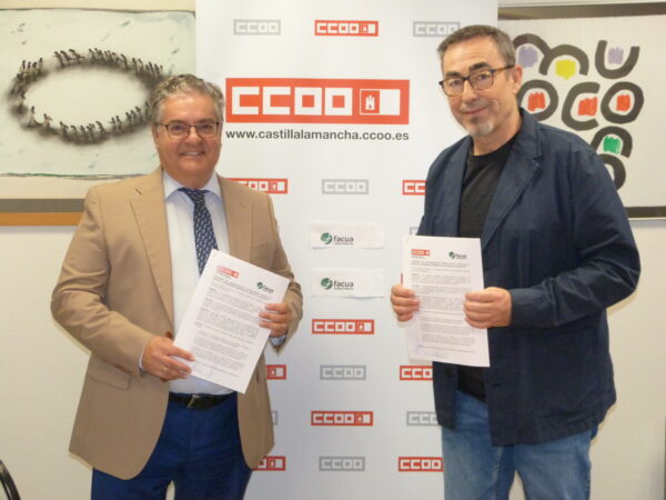 CCOO y Facua acuerdan colaborar para la defensa y protección de consumidores y personas trabajadoras en Castilla-La Mancha