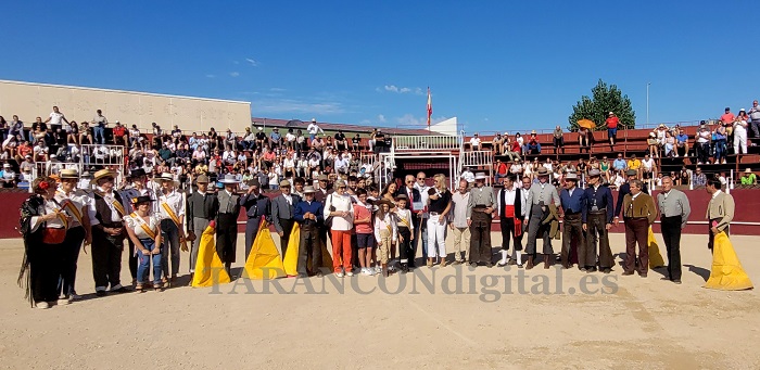 Gran Festival Taurino homenaje a Luis Fernández «El practicante» en Tarancón, toreros, rejoneadores y novillos todos estuvieron a la altura y salieron por la puerta grande