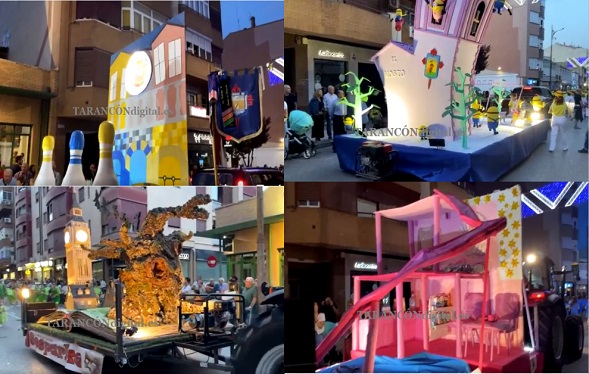La Peña Mayor «La Trifulka y «Tirate al Pistacho» se alza con el primer premio del Concurso de Carrozas de las Fiestas de Tarancón 2023