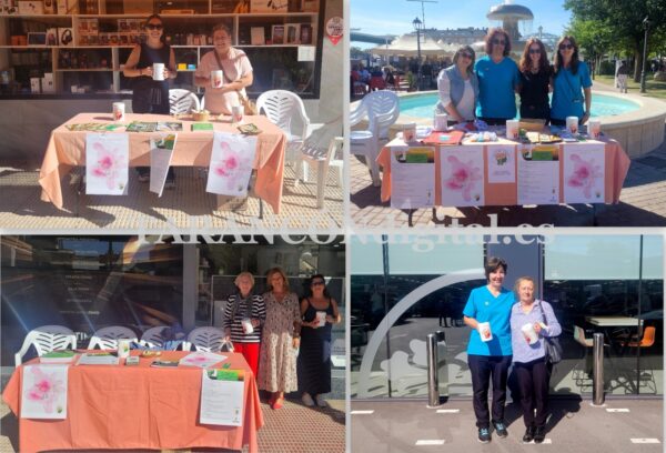 Afad realizaba este jueves otra de las actividades de la Semana del Alzheimer con mesas informativas y de cuestación