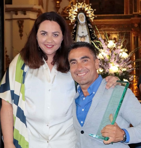 Luis Miguel García Marquina, pregonero de las fiestas de Fuente de Pedro Naharro, en honor a la Virgen de la Soledad