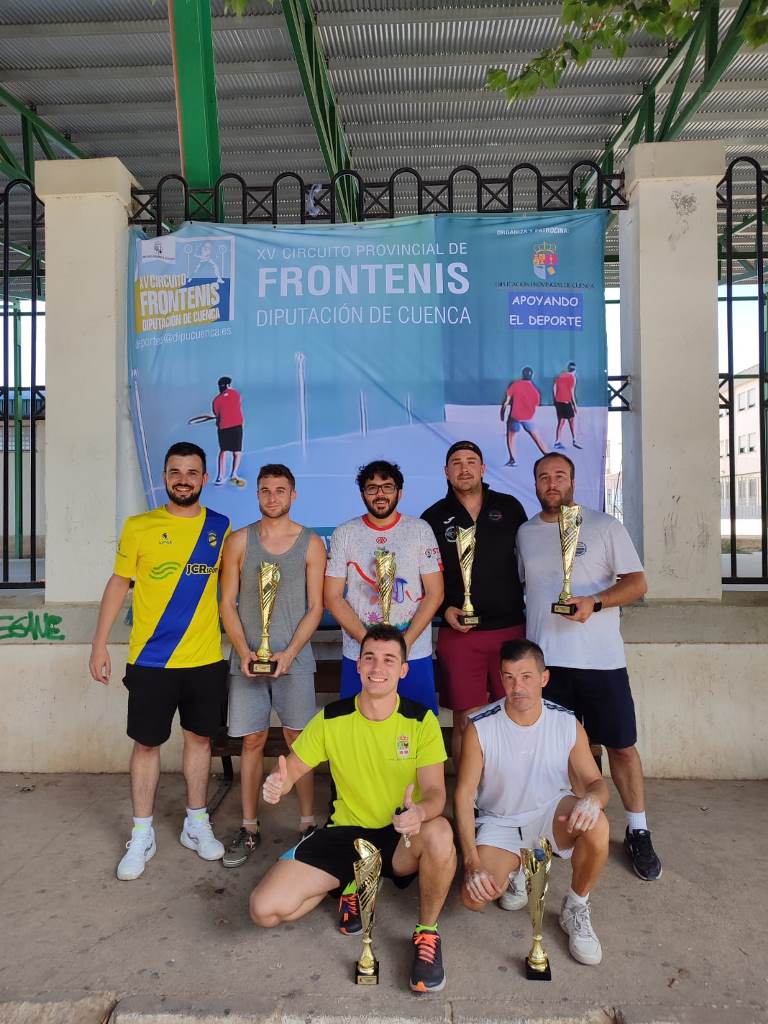 José Joaquín Martínez y Víctor Lerma triunfan en el XIII Trofeo de Frontenis Villa de Quintanar del Rey