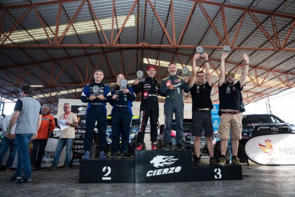 El piloto conquense Julian Regidor, de Alcazar del Rey afincado en Tarancón, terecero en el Campeonato de Esñaña TT4, tras la quinta prueba disputado en tierras aragonesas el fin de semana