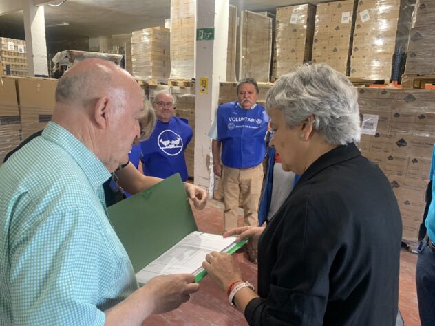 El Programa de Ayuda Alimentaria distribuye alimentos básicos a cerca de 10.000 beneficiarios en Cuenca