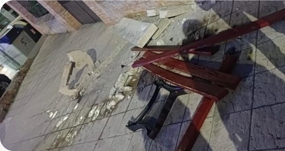 Aparatoso accidente de tráfico ocurrido en la tarde noche de ayer en el caso urbano de Tarancón