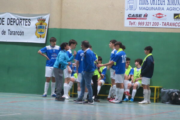 Con un encuentro de rivalidad conquense, arranca el campeonato Juvenil Autonómico de Fútbol Sala, grupo III, entre EFS Futsal Tarancon y Fútbol Sala Vivocuenca