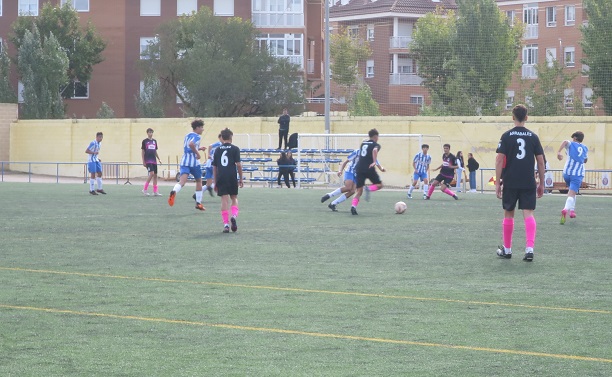 En la primera salida de la temporada de las liga Interescuelas Grupo IV, la EFB Jesús de la Ossa, regresa de Cabanillas del Campo con muchos goles encajados.