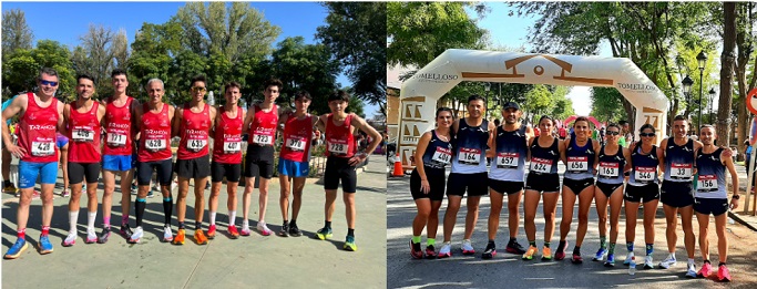 Los clubes de Atletismo de Tarancón, brillan en los 10 km de Tomelloso, campeonato de Castilla la Mancha Máster y Absoluto