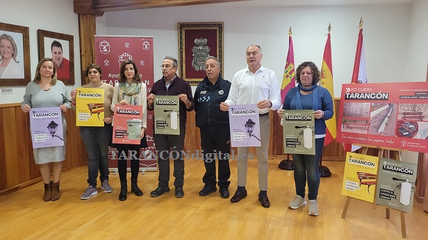 El Ayuntamiento de Tarancón inicia una campaña contra el vandalismo urbano bajo el lema «Yo cuido Tarancón», en la que colaboran también la Policía Local y la Guardia Civil.